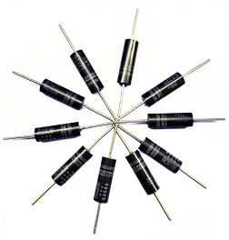 Bidirectional protection diode series